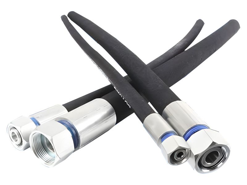 Low temperature hydraulic rubber hose